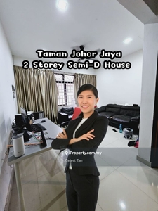 Taman Johor Jaya Double Storey Semi-D House 4000sqft