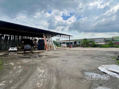 Telok Gong Port Klang 23k sqft land with roof for rent