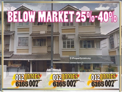 Townhouse below market 100k/best invest/own stay/presint 16