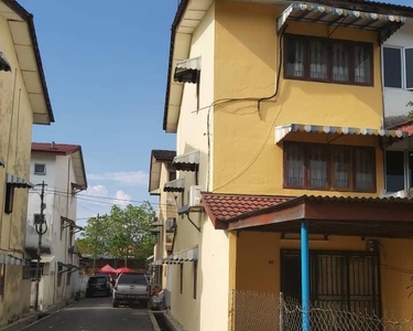 3 storey terrace landed house Taman Sri Muda Section 25 Shah Alam freehold individual title end lot vacant now non bumi