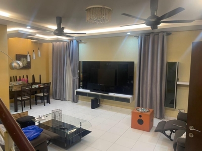 Bukit Indah Double Storey End Lot House / 3bed 3bath Fully Furnished / G&G