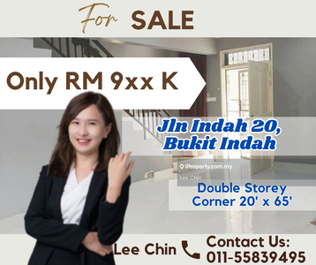 Bukit indah jalan indah 20 double storey corner lot for sale