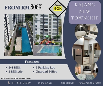 [Full Loan, CASH BACK RM30K] Residensi Sutera Kajang Condo For Sale
