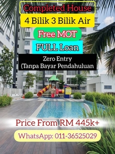 [Full Loan, Free MOT] Residensi Sutera 7 Kajang Condominium for sale in Kajang [4 Bilik]