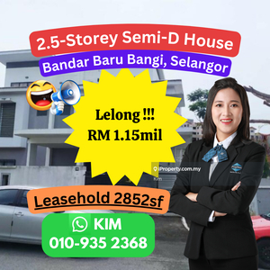 Lelong 2.5-Storey Terraced House, Bangi, Selangor