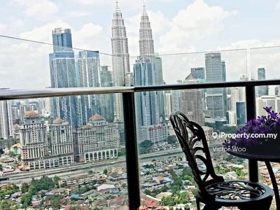 Newly Refurbished Cosy Home with Stunning KLCC View for Rent