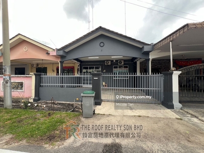 Partly Furnished Single Storey Terrace, Sg Abong, Hot area