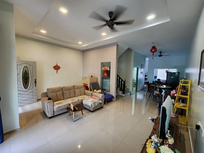 Puncak Jelapang Ipoh Perak, Double Storey Terrace House For Rent, Good Condition, Fully Furnished, Peaceful Environment
