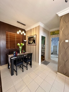 Fully Furnished & Renovated Serdang Villa Apartment, Taman Bukit Serdang