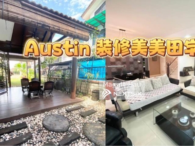 Fully Renovated Taman Mount Austin Double Storey Cluster