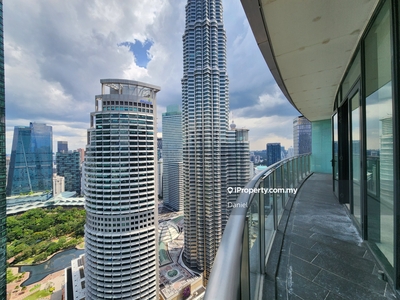Rare mid-size penthouse for sale with panoramic view of the KLCC