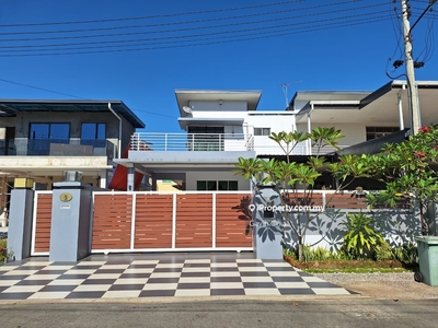 Taman Harmoni Penampang Double Storey Semi D Well Maintain Flood Free