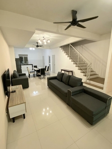 Double Storey Terrace House @ Casa Green, Cybersouth, Dengkil - Renovated Brand New Unit & Fully Furnished