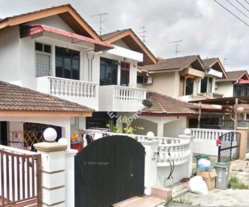 Taman Daya Double Storey Terrace House, Well Condition