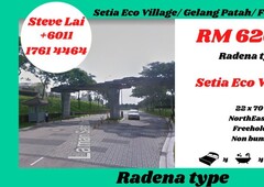 Setia Eco Village/ Gelang Patah/ Radena type For Sale