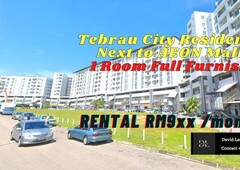 Tebrau City Residence 1room Full Furnish @Desa Tebrau