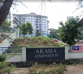 Akasia Apartment Puchong 3 Rooms Partly Furnished For Rent