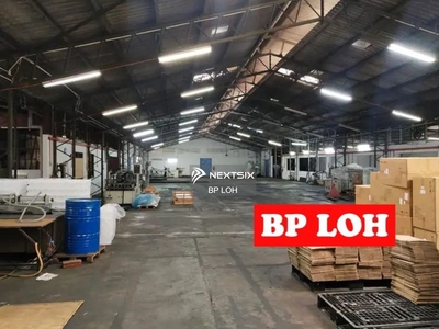 Perai factory space with office for Rent!