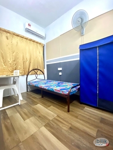 ️✨Air Cond Room for Rent at Bandar Puchong Jaya (Jalan Tempua), FREE WIFI ✨