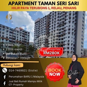 Apartment Taman Seri Sari - Good For Rental!! Below Market Value!