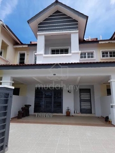 Bidor Double Story house For Rent.