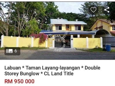 Bunglow house for sale - Layangan