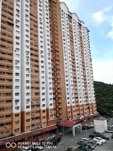 Damansara Perdana, Flora Damansara apartment with kitchen cabinet