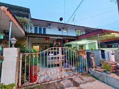 Ipoh bercham kinta mas extended double storey house for sale
