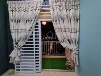 Ipoh meru prima partial furnished condo for rent
