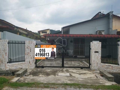 Ipoh taman merdeka partial furnished 1sty semi-d house for sale