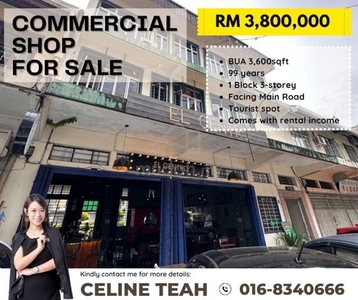 Jalan Dewan | Gaya Street | 1 Block | Commercial Shop | For Sale