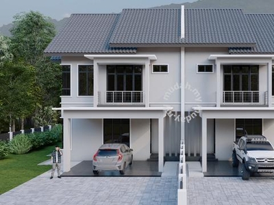 ( New Development Property ) Semi - Detached house at Kuala Nerus