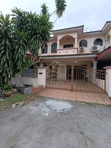 pengkalan double storey house ( partially furnished )