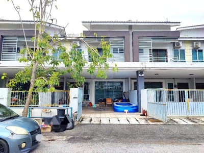 Rumah Teres 2 tingkat untuk Dijual Di Bandar Meru Raya, Ipoh Perak