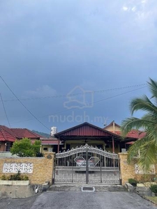 SEMID TANAH BESAR DI SIKAMAT, Tmn Bukit Nibong, Freehold, Renovated