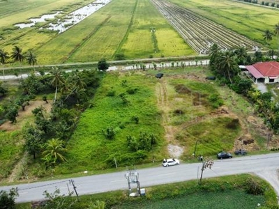 Tanah Siap Tambun Rapat Jalan Utama Sanglang, Perlis Untuk Dijual