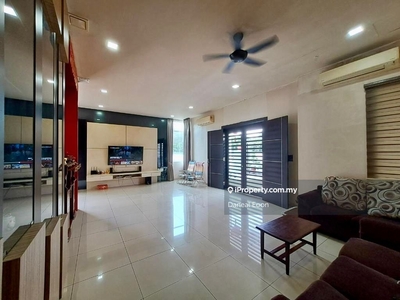 2 Storey Corner 50x80 Semi D Canary Garden Fully Renovated & Furnished