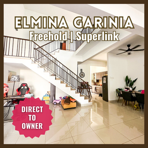 Freehold! Super Spacious 2 Storey Superlink Terrace!