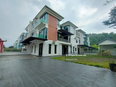 Indah Heights Triple Storey Cluster House Non Bumi Lot Freehold Unit