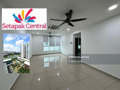 KL Setapak Central Zetapark Condo For Rental Partly Furnish Lake View