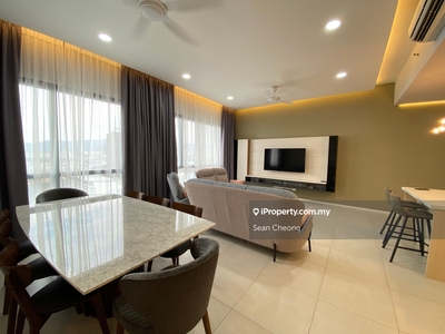 Premium Renovated Fully Furnished! Biggest ID Design Unit For Rent!