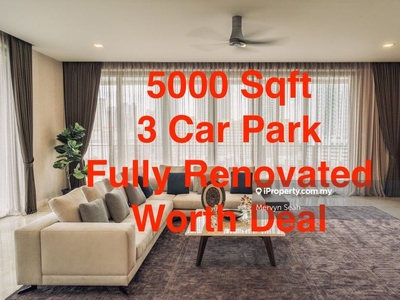 The Penthouse 5000 Sqft Fully Renovated 3 Car Park Well Maintain
