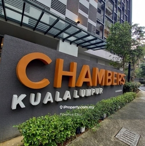 Chambers Residence (Fully Furnished Studio) KL City Centre For Sale