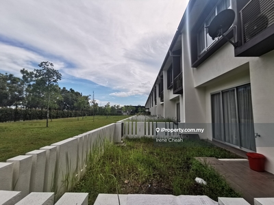 Double Storey house with 10 ft land at backyard at Tropicana Aman