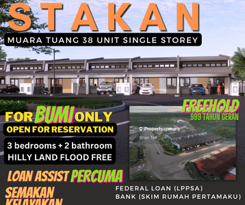 Federal Loan 1-Tingkat Terrace di Stakan Jaya
