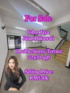 Johor Jaya, Jalan Bakawali, Double Storey Terrace House, Mount Austin, Taman Molek, Ehsan Jaya, Desa Jaya, Permas Jaya