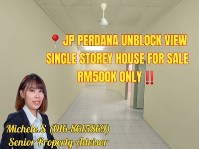 JP Perdana Unblock View Single Storey House For Sale