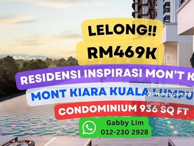 Lelong Super Cheap Condominium @ Inspirasi Mont Kiara Kuala Lumpur