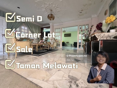Semi D Double Storey Corner Lot Taman Melawati Gombak KL Landed sale