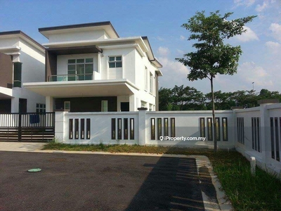 Senibong Villas Double Storey Semi Detached House Corner Lot For Sale